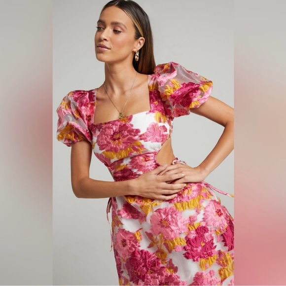 🆕NWT #263 ~ HELLO MOLLY WIDE EYED ANGEL DRESS FUCHSIA, SIZE XL, US~10 - Picture 7 of 16